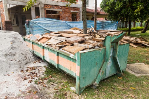 Professional team clearing an office space in Kensington