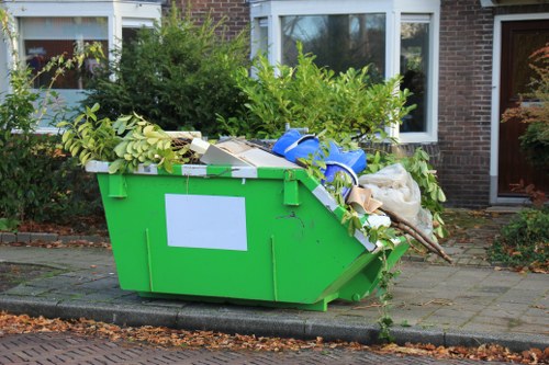 Commercial garage clearance in action